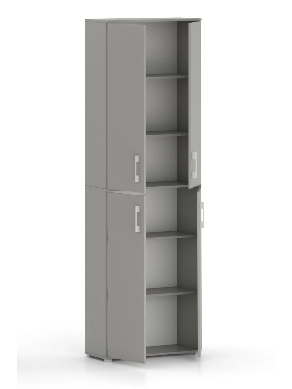 Szafa biurowa Pola 215 - 4D 60cm Szary Arktyczny